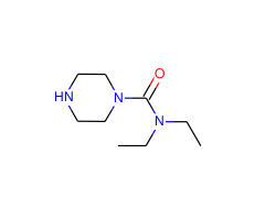 Piperazine-1-carboxylic acid diethylamide