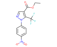 Ethyl 1-(4-nitrophenyl)-5-(trifluoromethyl)-1H-pyrazole-4-carboxylate