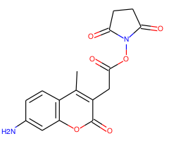 7-Amino-4-methyl-3-coumarinacetic acid N-succinimidyl ester