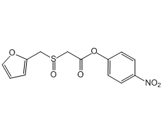 p-Nitrophenyl 2-(furfurylsulfinyl)acetate