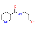 Piperidine-3-carboxylic acid (3-hydroxy-propyl)-amide