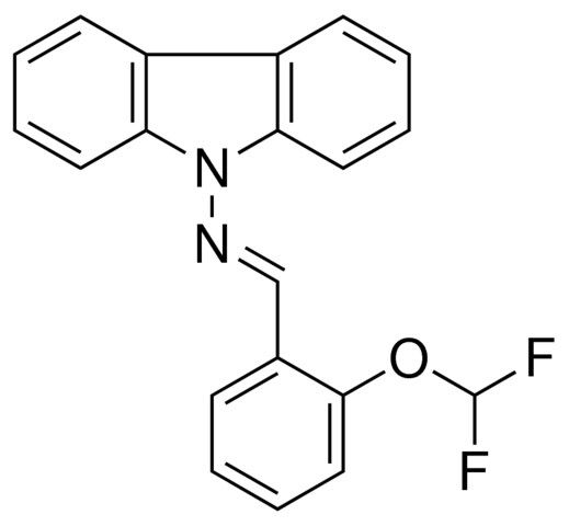 CARBAZOL-9-YL-(2-DIFLUOROMETHOXY-BENZYLIDENE)-AMINE