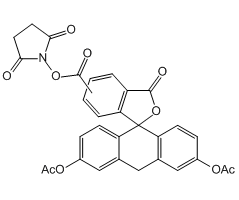 5(6)-Carboxyfluorescein diacetate N-succinimidyl ester