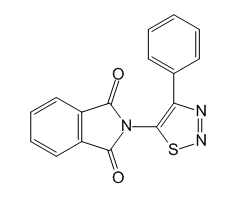 2-(4-Phenyl-1,2,3-thiadiazol-5-yl)isoindoline-1,3-dione