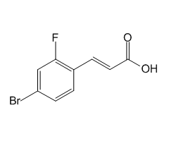 4-Bromo-2-fluorocinnamic acid