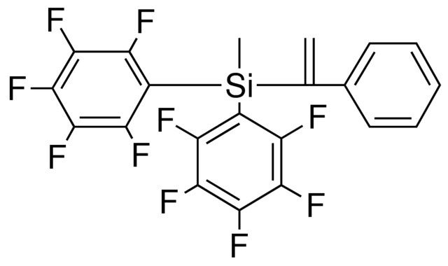 BIS(PENTAFLUOROPHENYL)METHYL(ALPHA-STYRYL)SILANE