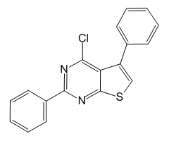 4-Chloro-2,5-diphenylthieno[2,3-d]pyrimidine