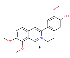 Jatrorrhizine iodide