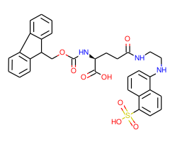 Fmoc-Glu(Edans)-OH