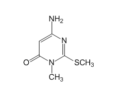 6-Amino-2-(methylthio)-3-methyluracil