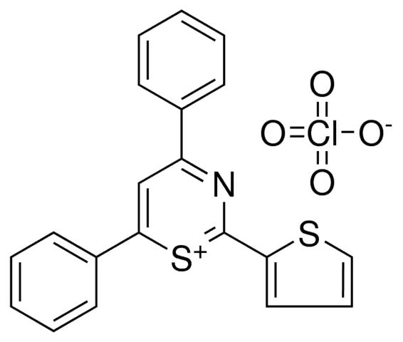 4,6-DIPHENYL-2-THIOPHEN-2-YL-(1,3)THIAZIN-1-YLIUM, PERCHLORATE