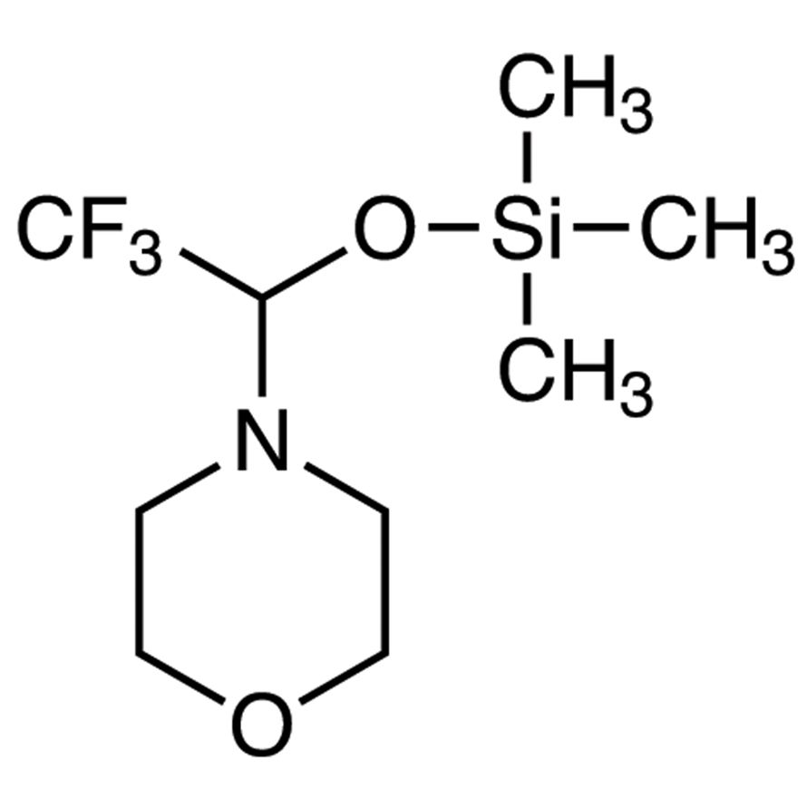 4-[2,2,2-Trifluoro-1-[(trimethylsilyl)oxy]ethyl]morpholine