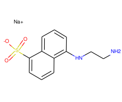 5-((2-Aminoethyl)amino)naphthalene-1-sulfonic acid, sodium salt