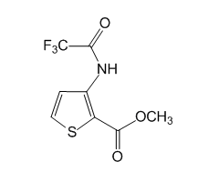 3-(N-Trifluoroacetylamino)thiophene-2-carboxylic acid methyl ester