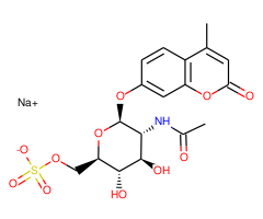 4-Methylumbelliferyl 2-acetamido-2-deoxy--D-glucopyranoside 6-sulphate sodium salt