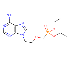 9-[2-(Diethylphosphonomethoxy)ethyl]adenine