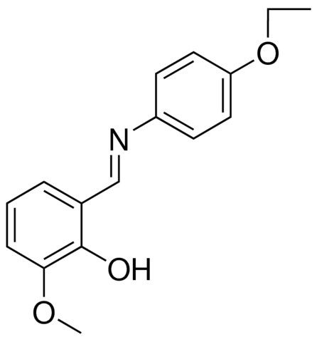 ALPHA-(4-ETHOXYPHENYLIMINO)-6-METHOXY-O-CRESOL