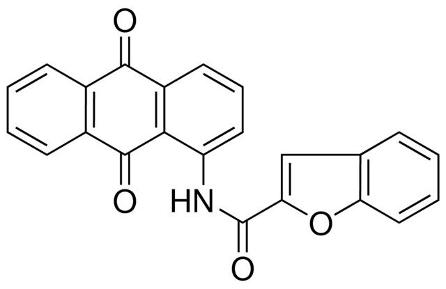 BENZOFURAN-2-CARBOXYLIC ACID (9,10-DIOXO-9,10-DIHYDRO-ANTHRACEN-1-YL)-AMIDE