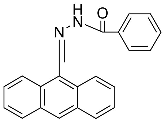 BENZOIC ACID ANTHRACEN-9-YLMETHYLENE-HYDRAZIDE