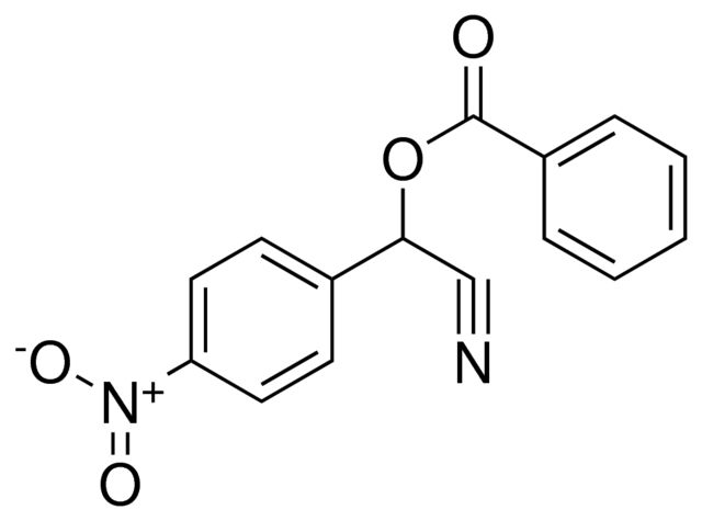 BENZOIC ACID CYANO-(4-NITRO-PHENYL)-METHYL ESTER