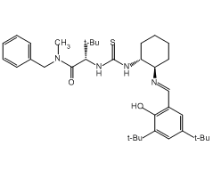 (S)-2-[[(1R,2R)-2-[[[3,5-Bis(tert-butyl)-2-hydroxyphenyl]methylene]amino]cyclohexyl]thioureido]-N-benzyl-N,3,3-trimethylbutanamide