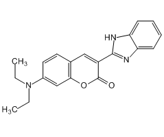 3-(2-Benzimidazolyl)-7-(diethylamino)coumarin