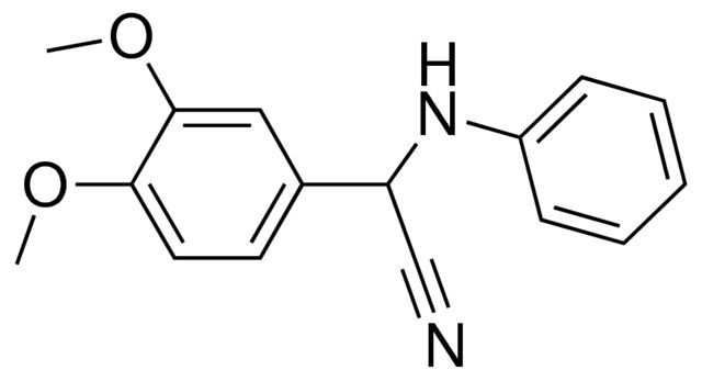 anilino(3,4-dimethoxyphenyl)acetonitrile