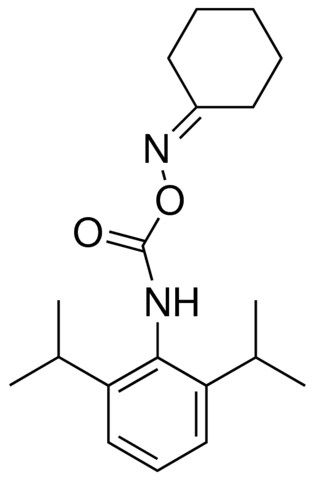 O-(N-(2,6-DIISOPROPYLPHENYL)CARBAMOYL)CYCLOHEXANONE OXIME