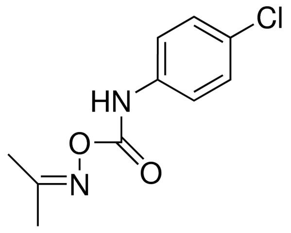 O-(N-(4-CHLOROPHENYL)CARBAMOYL)ACETONE OXIME