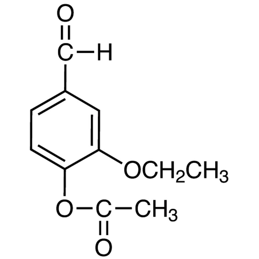 2-Ethoxy-4-formylphenyl Acetate