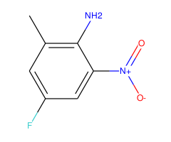 4-fluoro-2-methyl-6-nitrobenzenamine