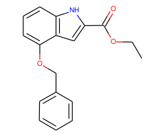 ethyl 4-(benzyloxy)-1H-indole-2-carboxylate