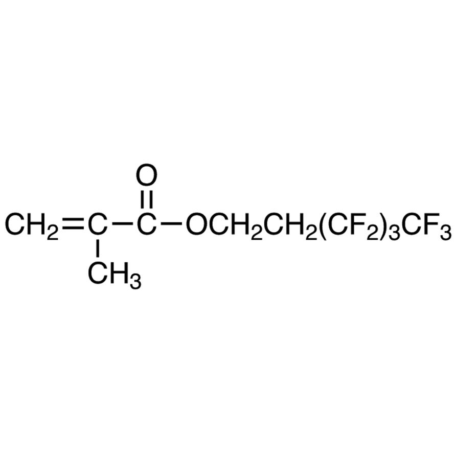 1H,1H,2H,2H-Nonafluorohexyl Methacrylate (stabilized with MEHQ)