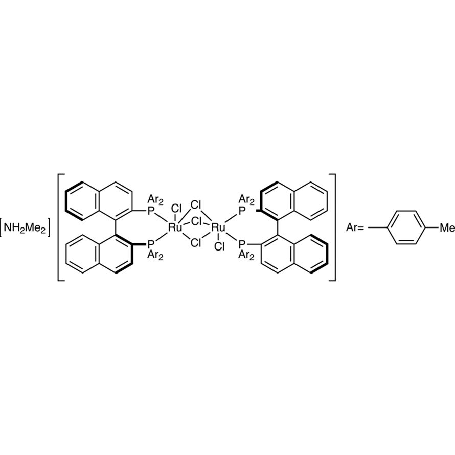 [NH<sub>2</sub>Me<sub>2</sub>][(RuCl((S)-tolbinap))<sub>2</sub>(μ-Cl)<sub>3</sub>]