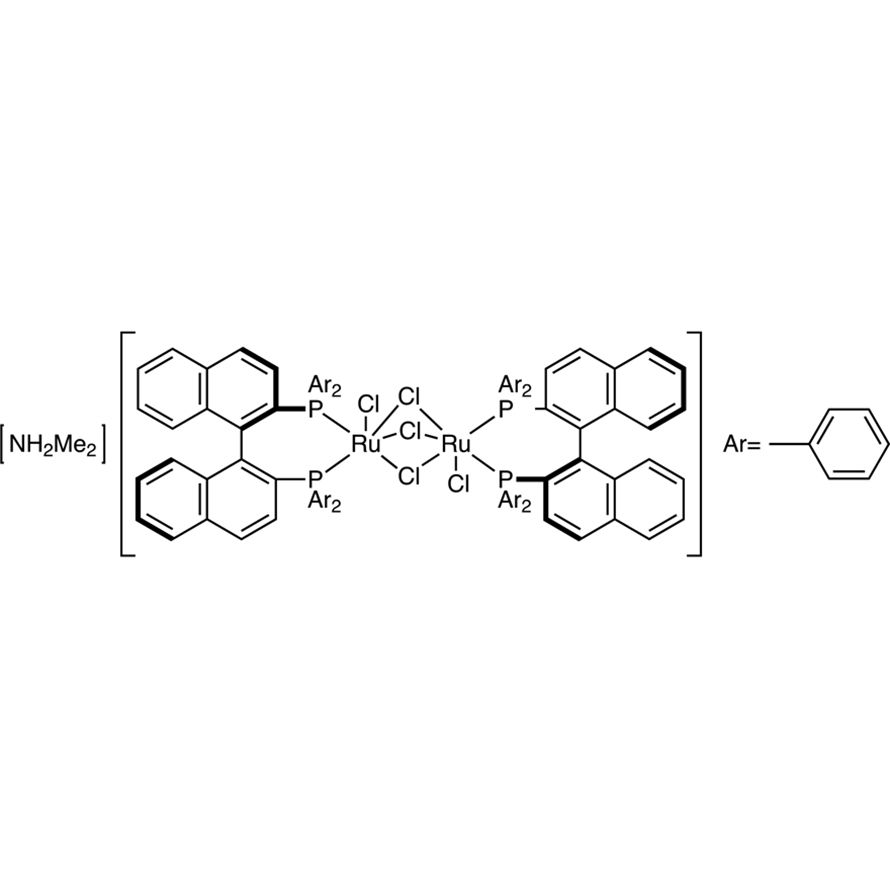 [NH<sub>2</sub>Me<sub>2</sub>][(RuCl((R)-binap))<sub>2</sub>(μ-Cl)<sub>3</sub>]