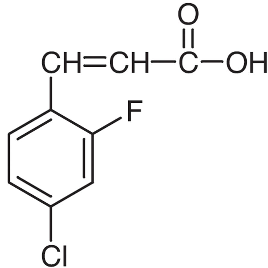 4-Chloro-2-fluorocinnamic Acid