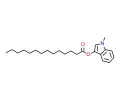 N-Methylindoxyl myristate