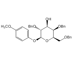 4-Methoxyphenyl 2,4,6-tri-O-benzyl--D-galactopyranoside