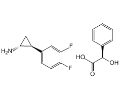 (1R,2S)-2-(3,4-Difluorophenyl)cyclopropanaminium (2R)-hydroxy(phenyl)ethanoate