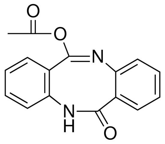 ACETIC ACID 12-OXO-11,12-DIHYDRO-DIBENZO(B,F)(1,5)DIAZOCIN-6-YL ESTER