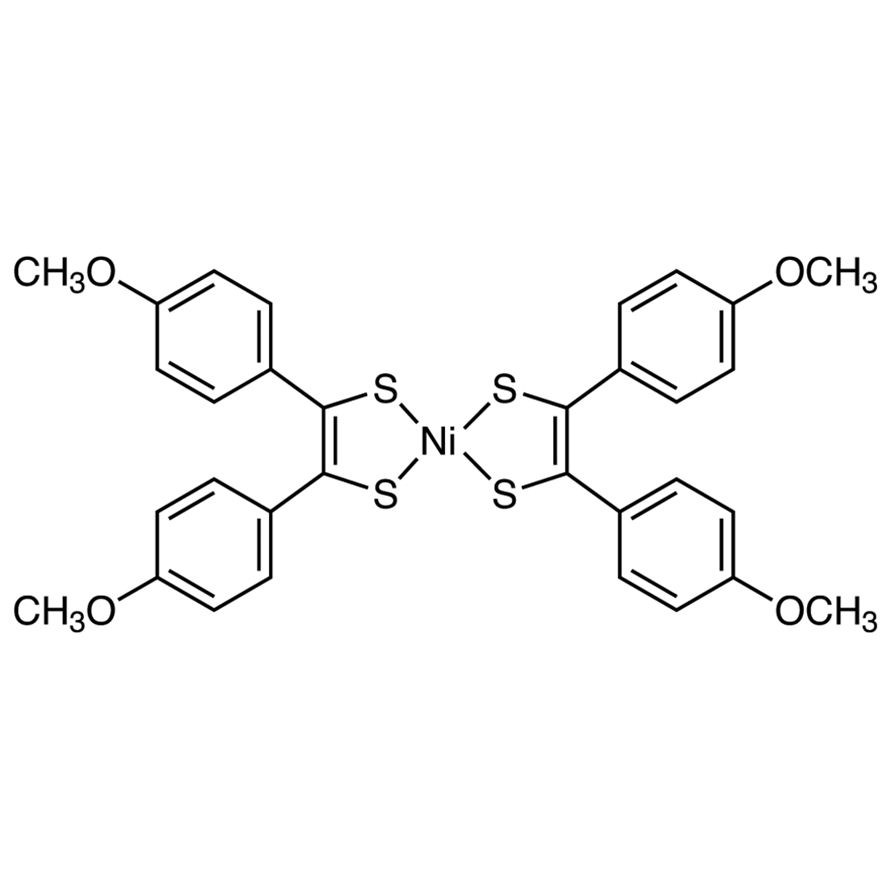 Bis[4,4'-dimethoxy(dithiobenzil)]nickel(II)