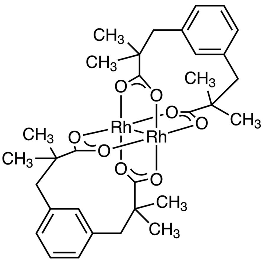 Bis[rhodium(α,α,α',α'-tetramethyl-1,3-benzenedipropionic Acid)]