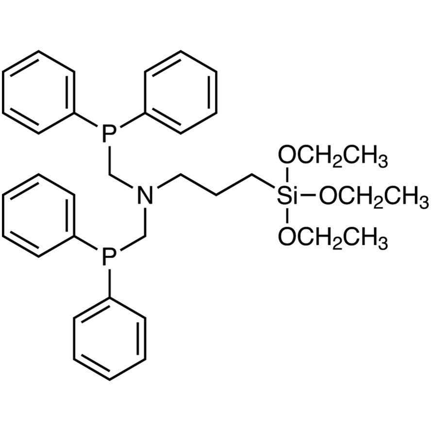 N,N-Bis[(diphenylphosphino)methyl]-3-(triethoxysilyl)propylamine