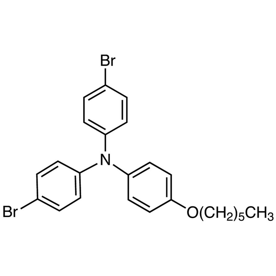 4,4'-Dibromo-4''-(hexyloxy)triphenylamine