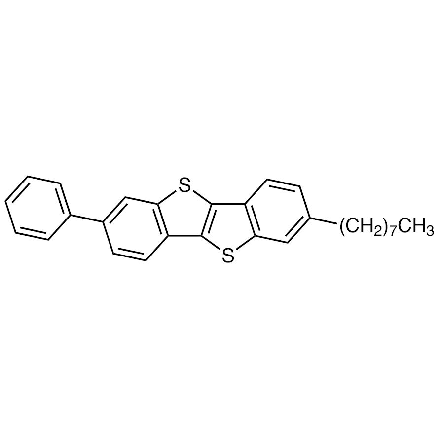 2-Octyl-7-phenyl-benzo[d][1]benzothieno[3,2-b]thiophene [for organic electronics]