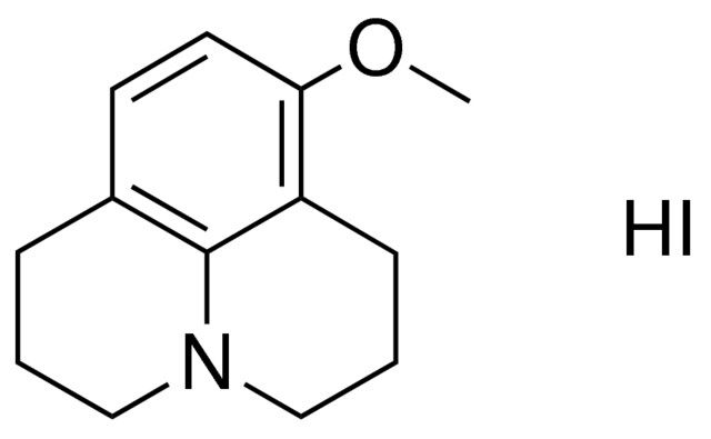 8-METHOXY-2,3,6,7-TETRAHYDRO-1H,5H-PYRIDO(3,2,1-IJ)QUINOLINE, HYDROIODIDE