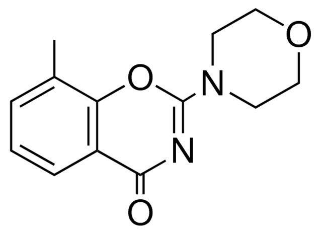 8-methyl-2-(4-morpholinyl)-4H-1,3-benzoxazin-4-one