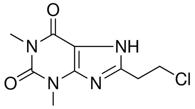 8-(2-CHLORO-ETHYL)-1,3-DIMETHYL-3,7-DIHYDRO-PURINE-2,6-DIONE