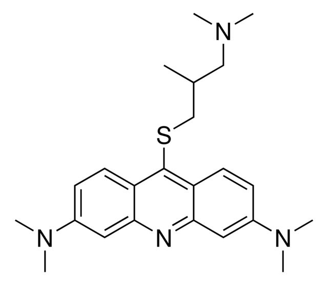 9-{[3-(Dimethylamino)-2-methylpropyl]sulfanyl}-N(3),N(3),N(6),N(6)-tetramethyl-3,6-acridinediamine