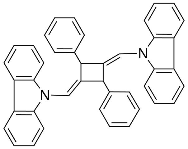 9-{[3-(9H-CARBAZOL-9-YLMETHYLENE)-2,4-DIPHENYLCYCLOBUTYLIDENE]METHYL}-9H-CARBAZOLE